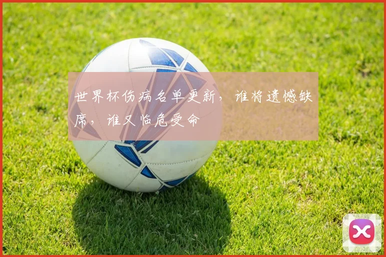 世界杯伤病名单更新,谁将遗憾缺席,谁又临危受命
